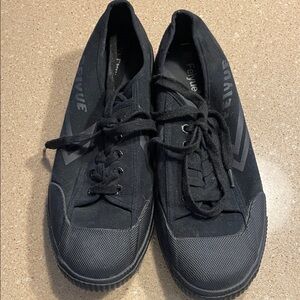 Feiyue Men's Charcoal Black Sneakers